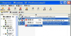 XP纯净版系统如何利用Starter功能管理windows系统进程